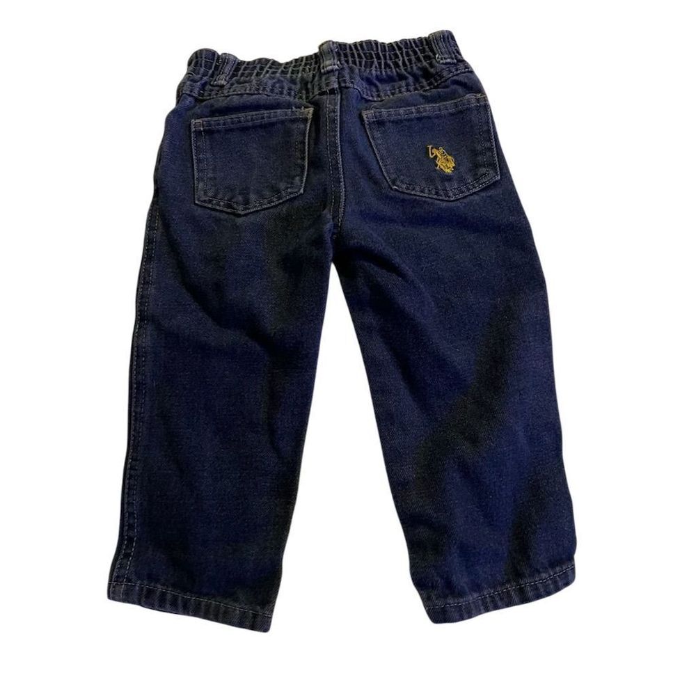 U.S. Polo Assn. Baby Jeans 24M Dark Blue Denim‎ Unisex